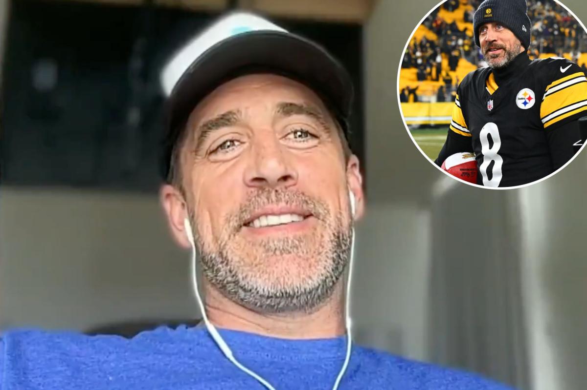 Aaron Rodgers’ NSFW confession on why he’s staying in shape for wife